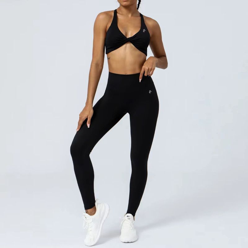 V-Cup Strapless Yoga Set