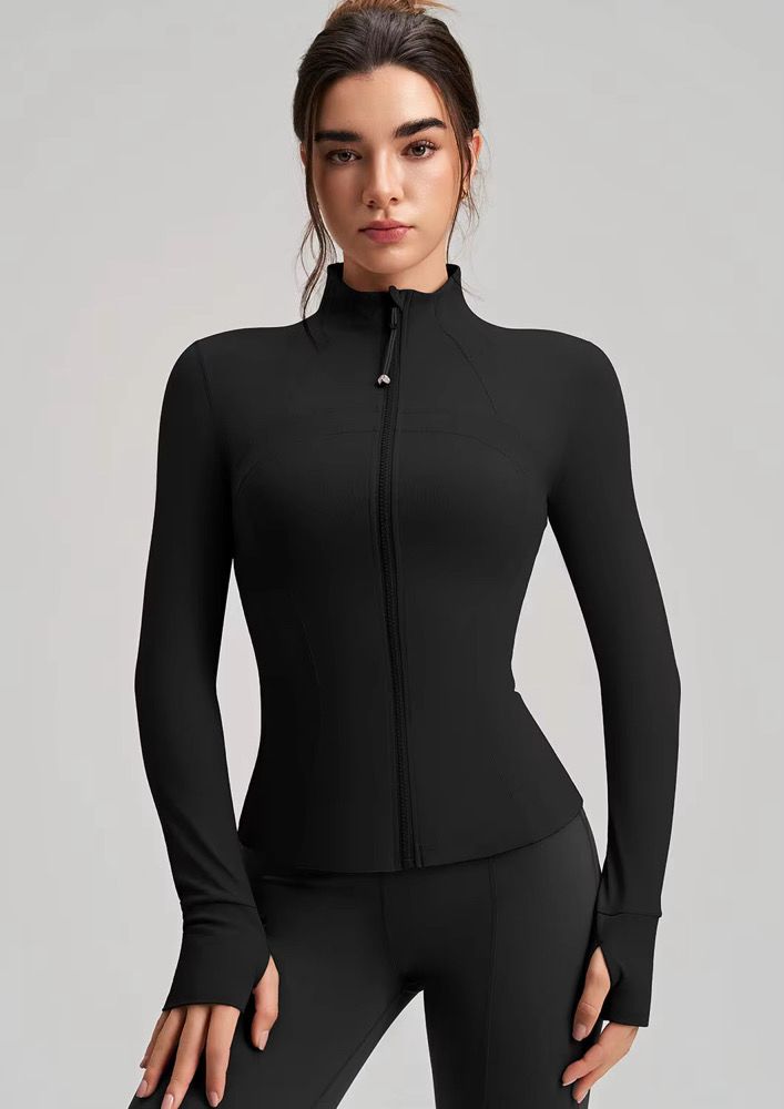 Women’s Slim Fit Full-Zip Athletic Jacket
