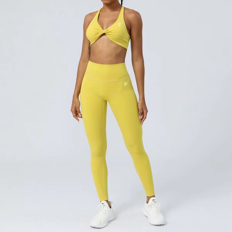 V-Cup Strapless Yoga Set